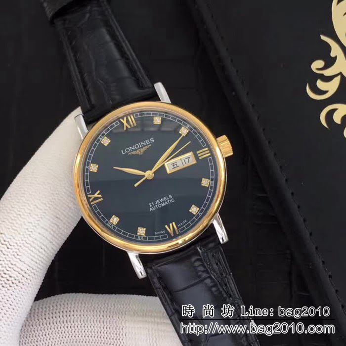 LONGINES浪琴 獨家品質 西鐵城8215男士腕表 WSS2462